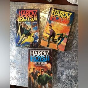 Used Vintage Paperback Hardy Boys Casefiles Series by Franklin W. Dixon. (1,3,6)